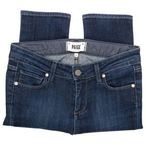 PAIGE Skyline Skinny Jeans in Trinity Wash